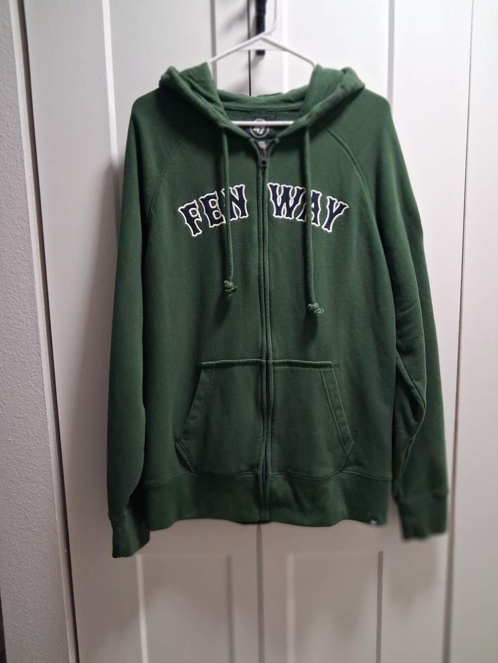 47 Green Full-Zip Hoodie with Fenway Applique